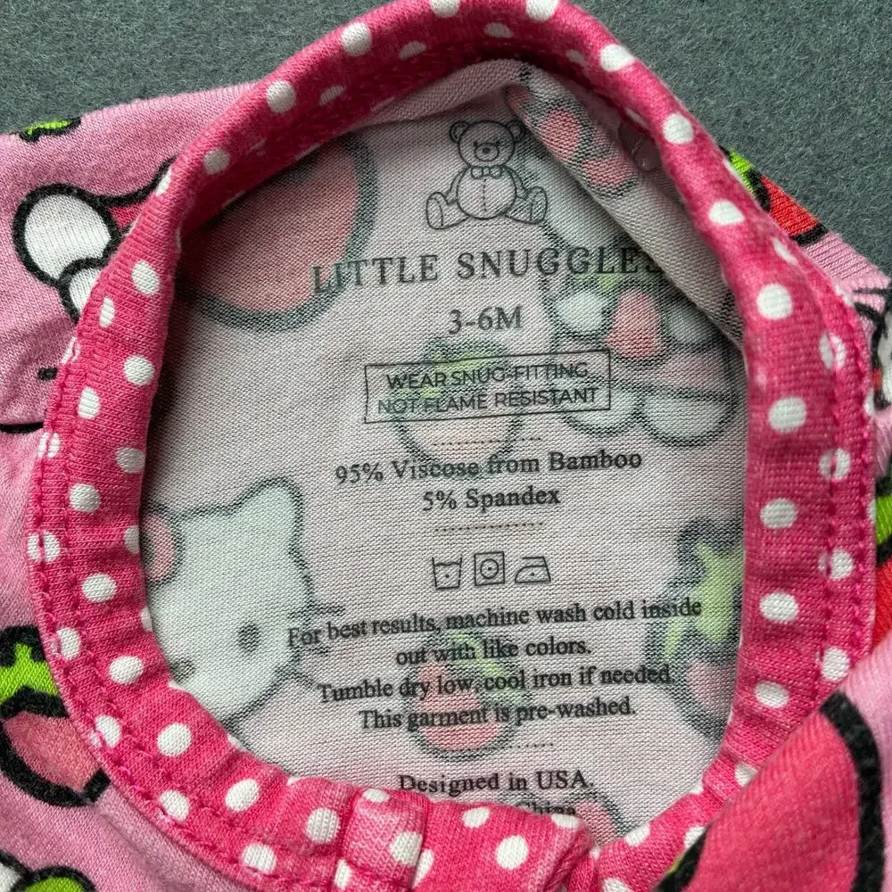 Little Snuggles Bamboo Hello Kitty Convertible Coverall